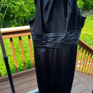 Silk Little Black Cocktail Dress